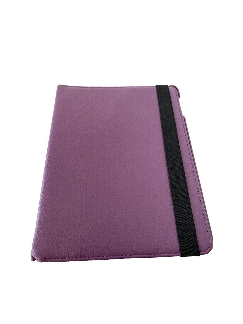 iPad Case Rotation Purple Swivel Cover Protective Stand for iPad